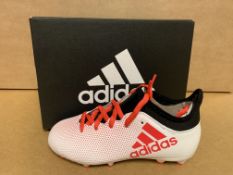 (NO VAT) 2 X BRAND NEW ADIDAS X 17 FOOTBALL BOOTS SIZE i12