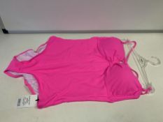 20 X BRAND NEW LEPEL WAFFLE PINK SWIMSUITS SIZE 14 (203/9)