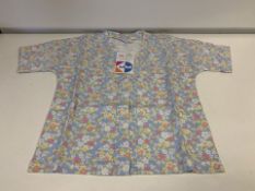 (NO VAT) 22 X BRAND NEW KIDS DIVISION MINI GIRLS FLORAL KIMONOS SIZE 4-5 (7/2)