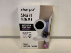 2 x NEW BOXED INTEMPO SMART HOME SMART INTERIOR CAMERA (1157/9)