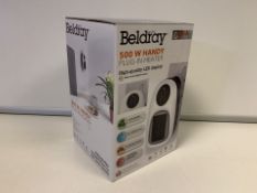 4 x NEW BOXED BELDRAY 500W HANDY PLUG IN HEATERS (333/9)