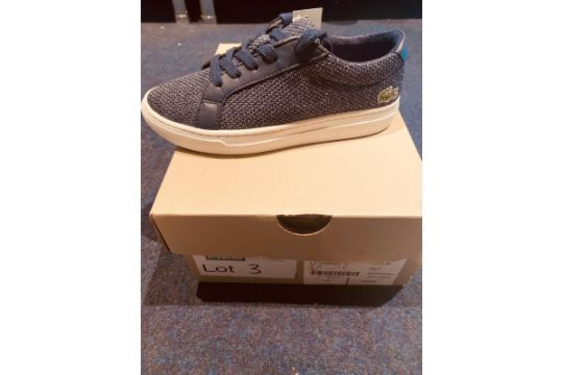 NEW & BOXED LACOSTE NAVY I-12 (3/7)