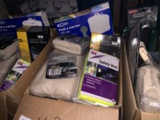 30 PIECE MIXED LOT INCLUDING POLISHING CLOTH, SAFETY VESTS, DE MISTER PADS, ETC (199/2)