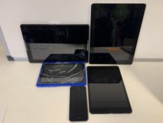 16GB APPLE IPAD, 10G ACER TABLET, IPAD MINI, 7 INCH TABLET, APPLE IPHONE (ALL FOR SPARES) (261/9)