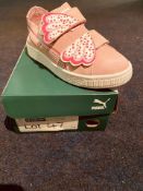 NEW AND BOXED PUMA PINK I-11 (47/7)
