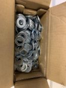 40 x NEW SEALED BOXES OF 4KG 14MM FLAT WASHERS - MEDIUM STEEL (1261/16)