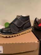 NEW & BOXED KICKERS BLUE SHOE SIZE INFANT 10