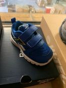 NEW & BOXED REEBOK RUNNING BLUE SIZE INFANT 4