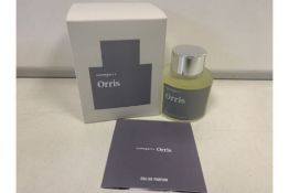 2 X BRAND NEW BOXED COMMODITY ORRIS 100ML EDT RRP £99 EACH (996/16)