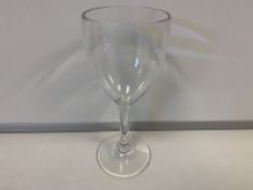 8 X BRAND NEW PACKS OF 12 UTOPIA DIAMOND 12OZ GOBLET GLASSES (709/16)