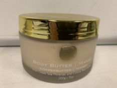 3 X KEMDA COSMETICS 200G MANGO BODY BUTTER WITH DEAD SEA MINERALS AND COCOA SEED BUTTER (807/16)