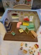Slyvanian Families Bundle used but good condition, damage to packaging includes ballet theatre,toy