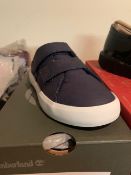 NEW & BOXED TIMBERLAND NEWPORT BAY NAVY SIZE INFANT 9.5