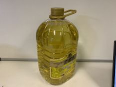 6 X BRAND NEW FILIPPO BERIO 5 LITRE SUNFLOWER OIL BEST BEFORE 31/05/22 (842/16)