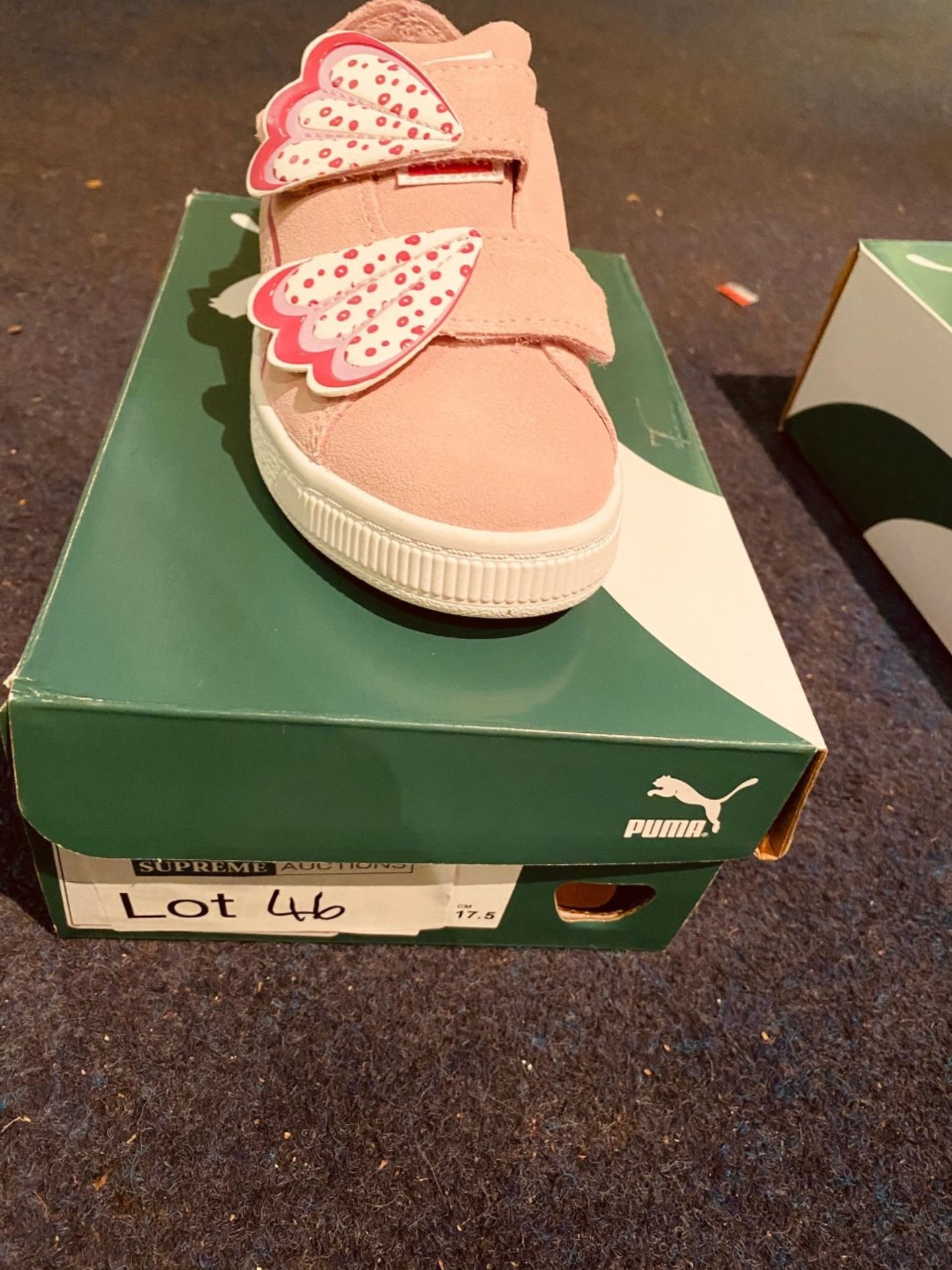 NEW AND BOXED PUMA PINK I-11 (46/7) - Image 2 of 2