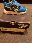 NEW AND BIXED REEBOK BLUE/WHITE/YELLOW I-4.5 (26/7)