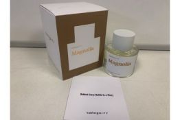 2 X BRAND NEW BOXED COMMODITY MAGNOLIA 100ML EDT RRP £99 EACH (991/16)