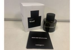 2 X BRAND NEW BOXED COMMODITY WOOL 100ML EDT RRP £99 EACH (995/16)