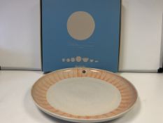 8 X BRAND NEW INDIVIDUALLY RETAIL BOXED DA TERRA BUNOL PLATTER PLATES RRP £45 EACH (HAND CRAFTED, H