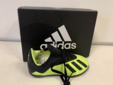 (NO VAT) 4 x NEW BOXED PAIRS OF ADIDAS X TANGO 18.3 FOOTBALL TRAINERS SIZE: INFANT 10