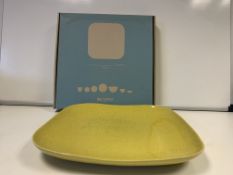8 X BRAND NEW INDIVIDUALLY RETAIL BOXED DA TERRA LIMONCELLO PLATTER PLATES RRP £45 EACH (HAND CRAFT