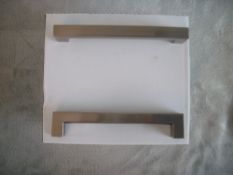 10 x Luxury Square Kitchen Door Handles with Soft Grip RRP over £19.99 each