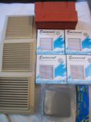 Excellent Lot of Various Style Fan Grill