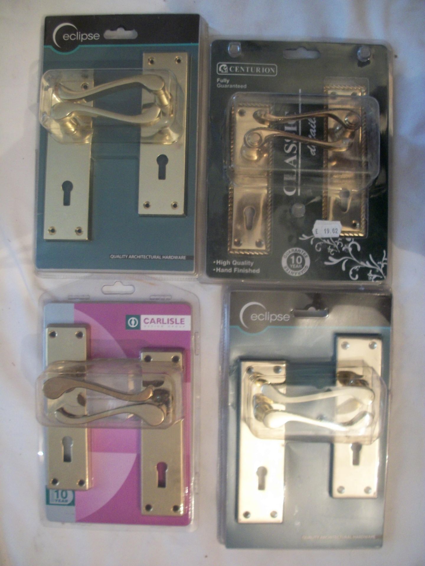 4 x Various Lever Lock Handles