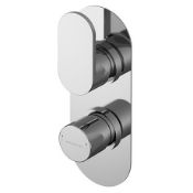 Asquiths Solitude Twin Concealed Shower Valve RRP £243