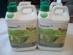 4 x 2ltr Moss Off Lawn Care