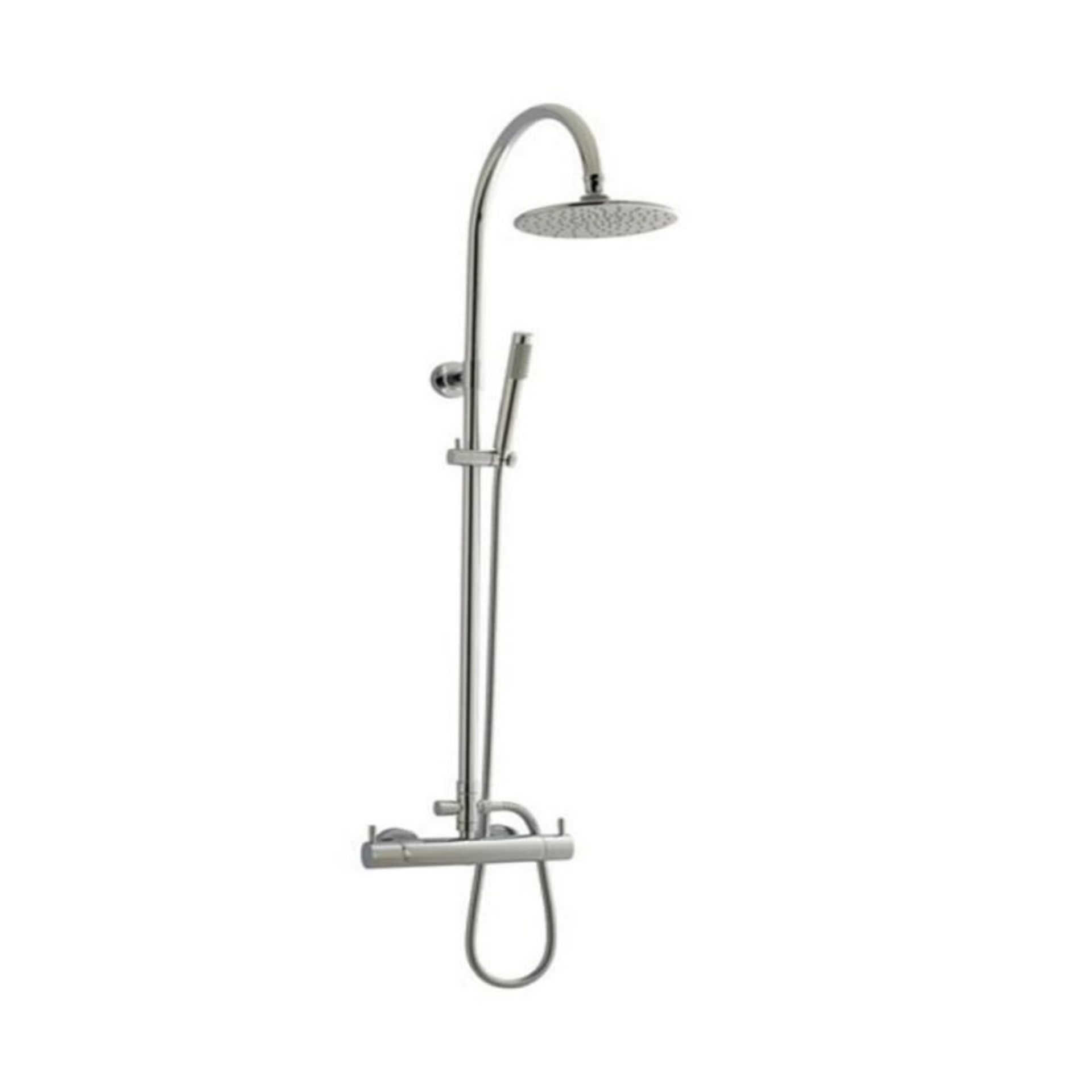 Ultra Minimalist Thermostatic Bar Shower Valve and Zephyr Kit