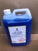 4 x 5ltr Bottles of Industrial Strength Thick Bleach