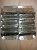 10 x Galvanised Steel Metal Back Boxes 2G