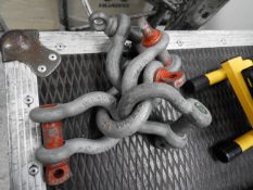 5 x 5/8 inch shackles classed and weight rated