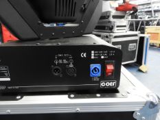 2 x Coef MP250 zoom moving head spot both in flight cases