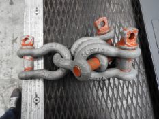 5 x 1/2 inch shackles classed and weight rated