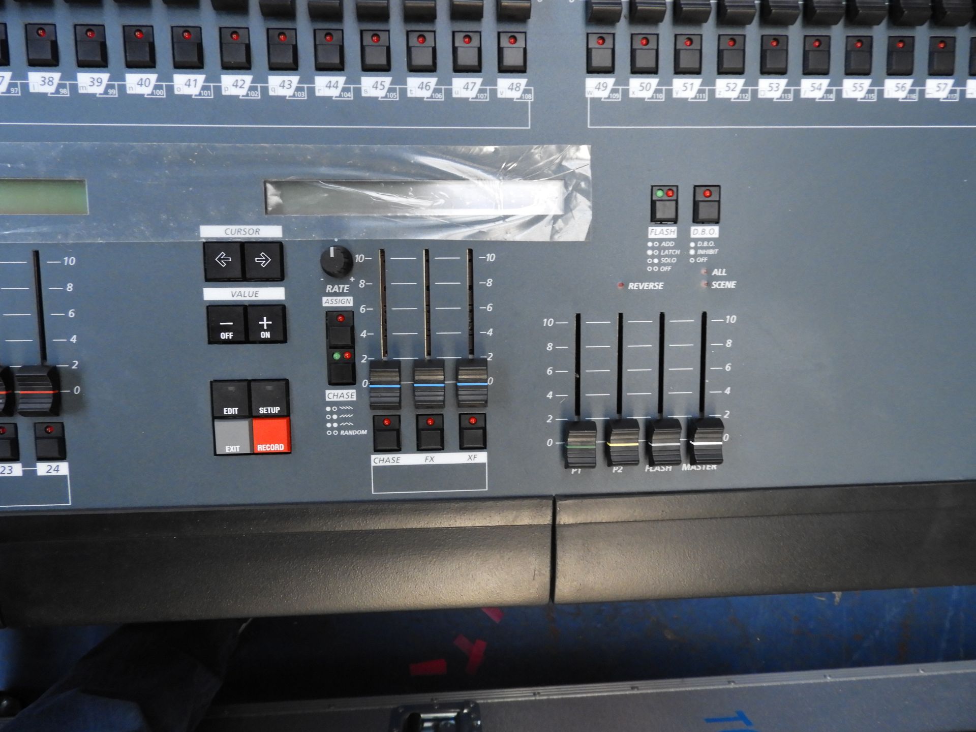 JANDS ESP2 60 channel 24 master lighting console with cover - Image 4 of 6
