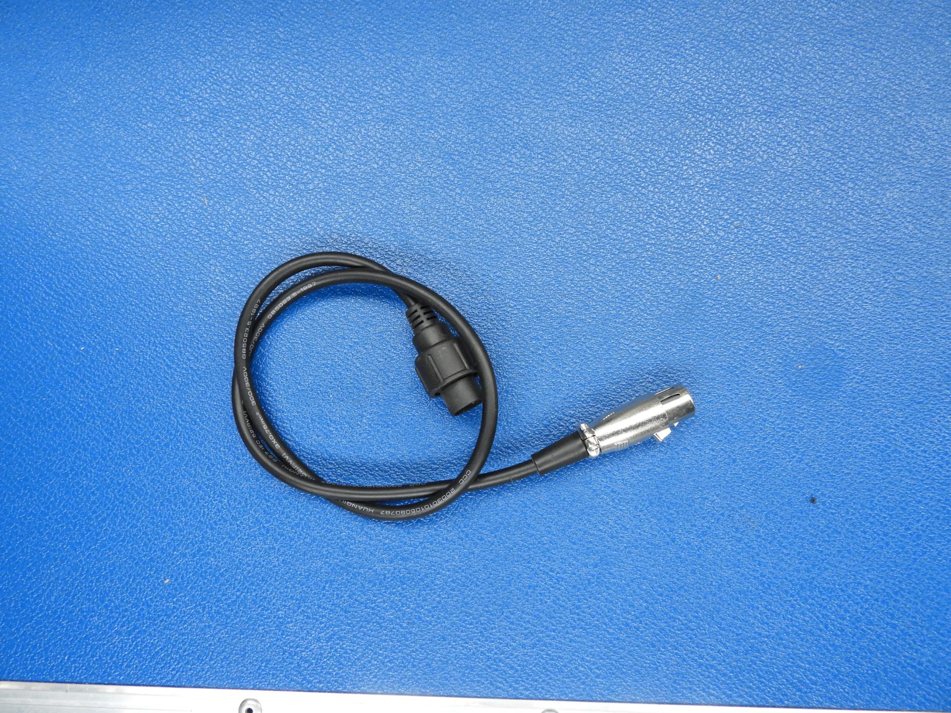 10 x XLR to generic waterproof lighting plug, see images