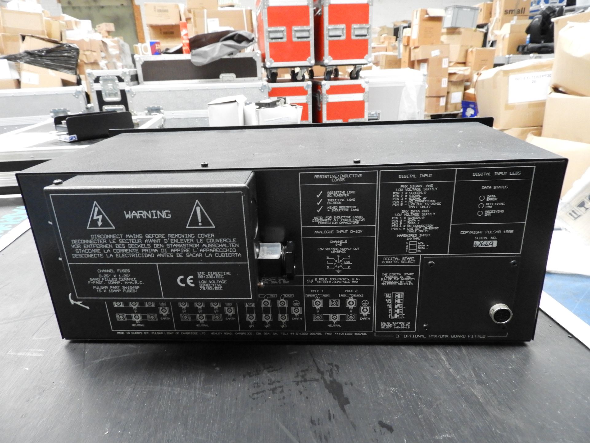 Pulsar 6 x 10amp dimmer rack - Image 4 of 4