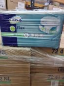 NO VAT (JA205) PALLET TO CONTAIN 48 x NEW SEALED PACKS OF 30 TENA FLEX SUPER PADS SIZE SMALL