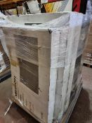 (T10) PALLET TO CONTAIN 8 x VARIOUS RETURNED TVS TO INCLUDE MEDION. SIZES INCLUCE: 43 INCH, 55