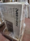 (T22) PALLET TO CONTAIN 3 x VARIOUS RETURNED TVS & 2 x AMBIANO DUAL ZONE WINE COOLERS TO INCLUDE