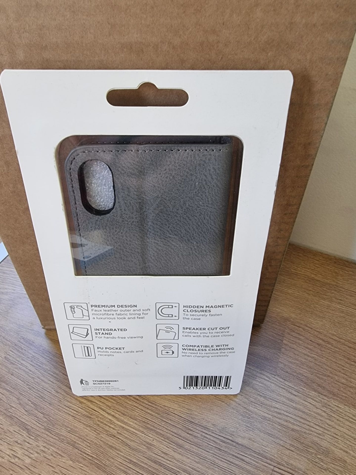 PALLET TO CONTAIN 400 x NEW TORTOISE SLIMLINE NOTEBOOK CASE FOR IPHONE X/XS. RRP £15 EACH - Image 2 of 2