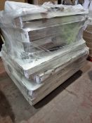 (T12) PALLET TO CONTAIN 8 x VARIOUS RETURNED TVS TO INCLUDE MEDION. SIZES INCLUCE: 65 INCH, 55