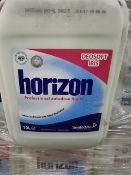 (J221) PALLET TO CONTAIN 46 x 10L HORIZON PROFESSIONAL AUTODOSE LIQUID. ORIGINAL PALLET RRP CIRCA £