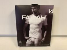 5 X BRAND NEW PACKS OF 2 FARAH CLASSIC T SHIRTS SIZE 5XL (81/23)