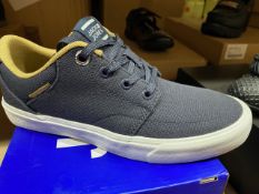 NEW & BOXED JACK AND JONES NAVY TRAINER SIZE JUNIOR 4