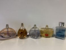 5 X VARIOUS BRANDED TESTER PERFUMES (663/23)