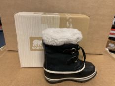 (NO VAT) 2 X BRAND NEW SOREL YOOT PAC BOOTS SIZE i11 (513/23)