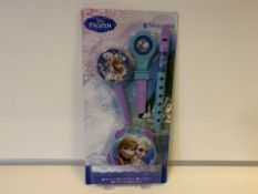 48 X BRAND NEW DISNEY FROZEN MUSIC SETS INCLUDING RECORDER, TAMBOURINE ETC (907/23)